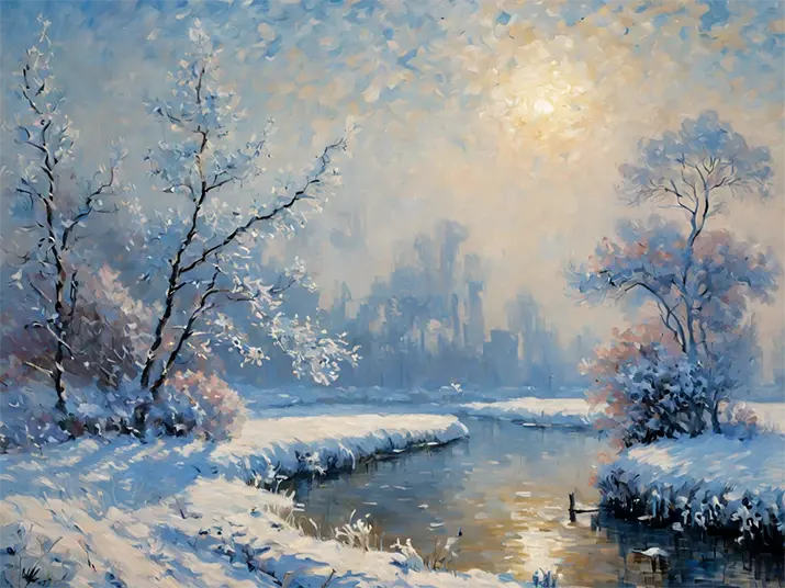 Frosted Land Frosted land