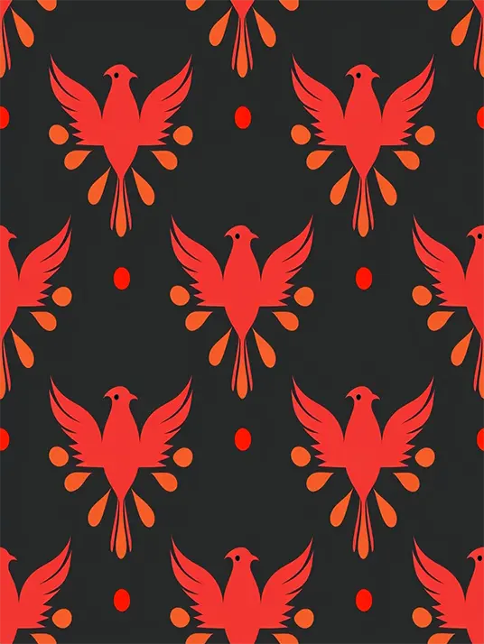 Phoenix Bird Phoenix bird painting