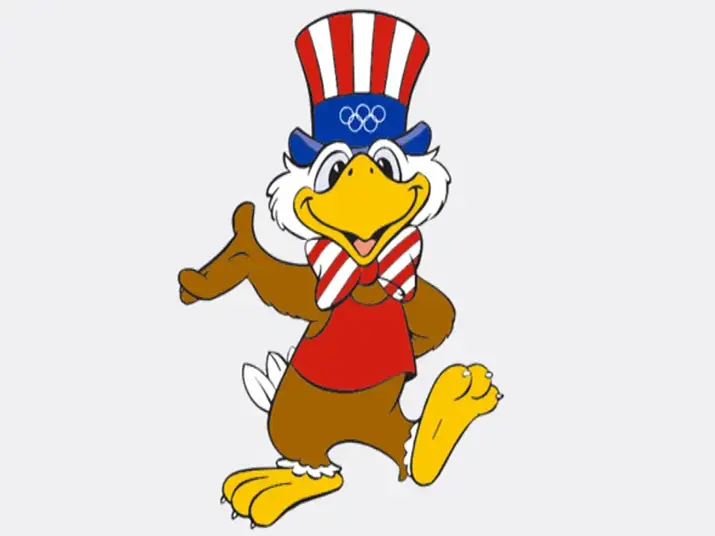 Sam the Olympic Eagle Sam the olympic eagle