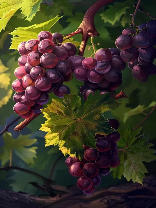 Vine of grapes Vine of grapes