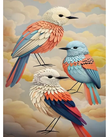 How to paint a fictional bird - 20 ideas for you!
