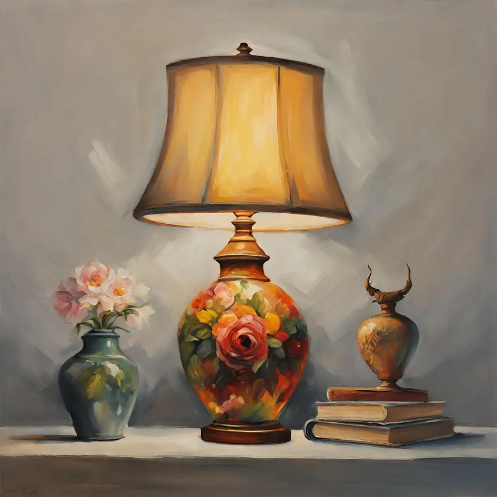 Lamp painting