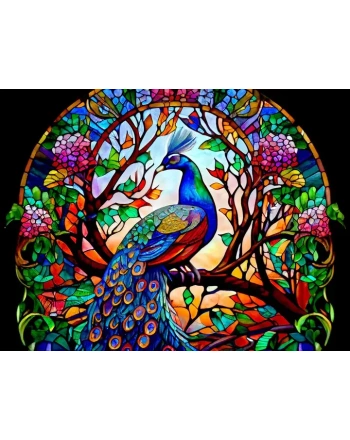 Peacock Paint by Numbers Oil Painting for Adults Kids Paint by Number Adult  Pain