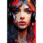 Modern art digital DIY painting