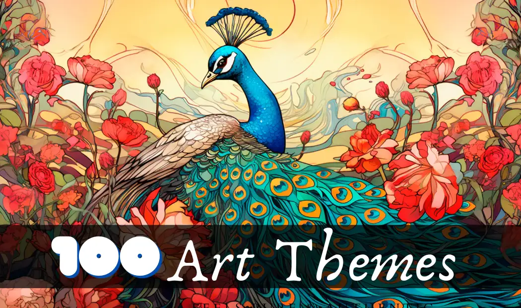 100 Art Themes and Even More for You in 2025!