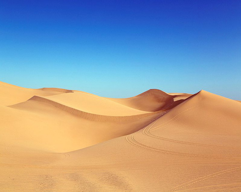 Desert Sand Dunes Painting