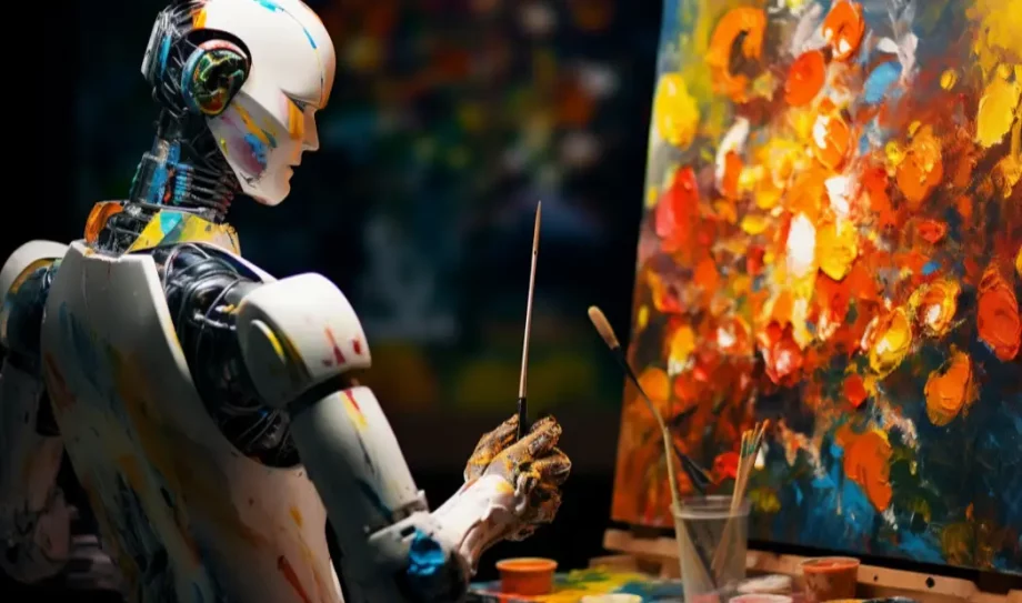 ai photo to painting