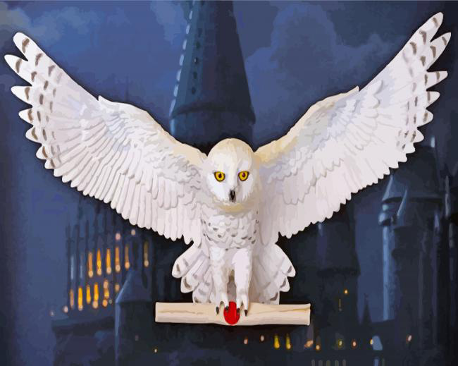 Hedwig snowy owl