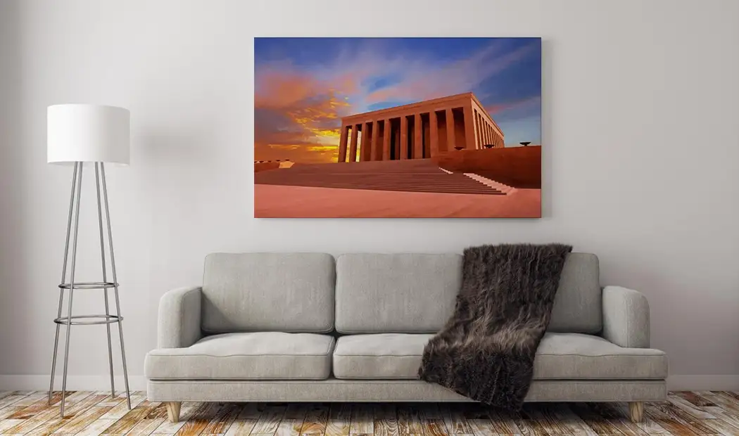 anitkabir easy landscape painting