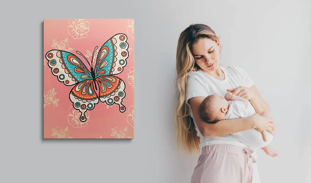  Mandala painting and pregnancy 