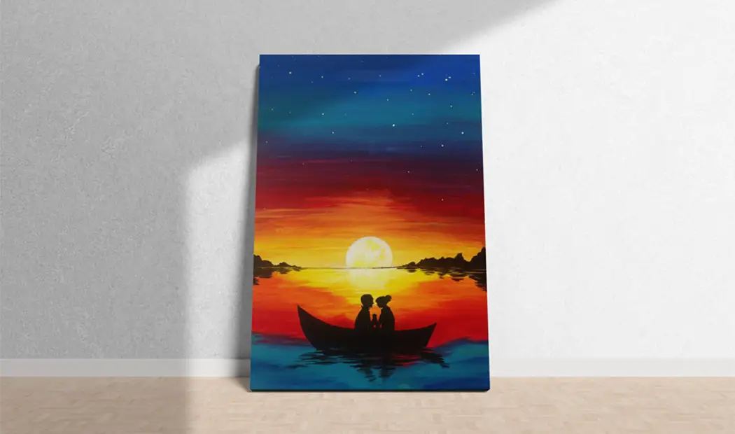 sunset paintings