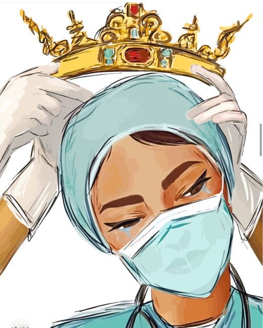 Queen nurse girl