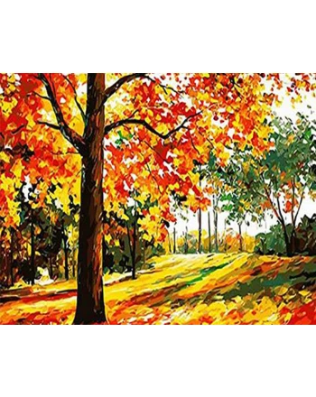 Personalized Paint by Number Art - It's Always Autumn