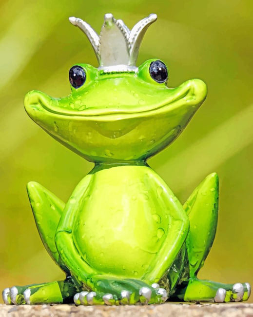 Green prince frog