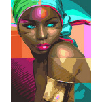 African black beauty paintings
