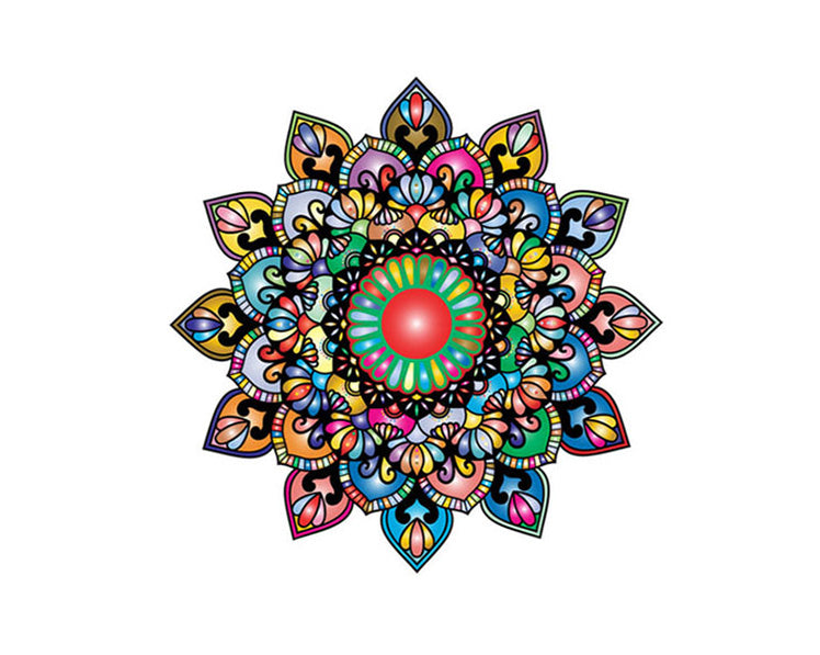 paint by number mandala