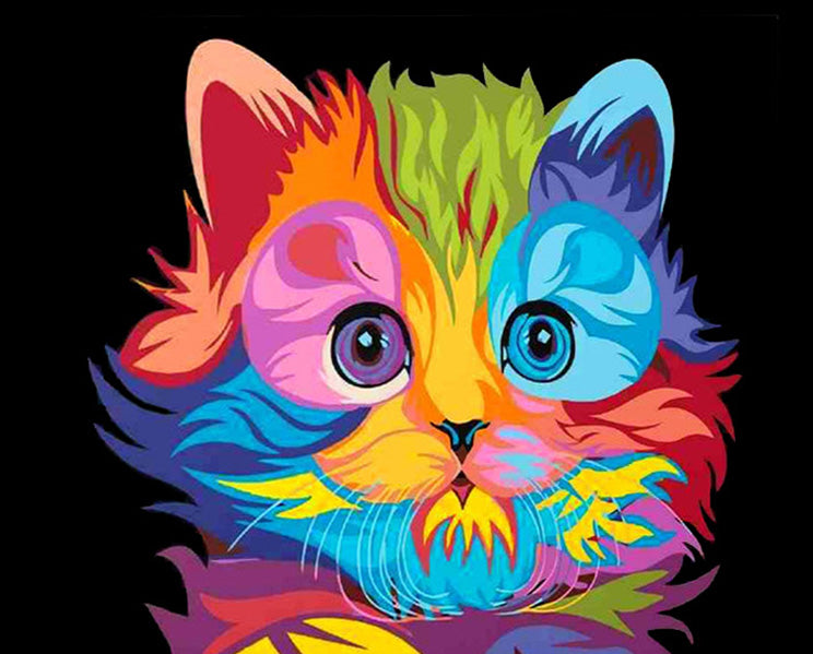 Colorful Pussy Cat