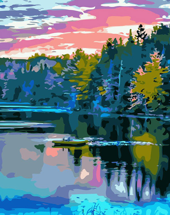 Colors of nature painting