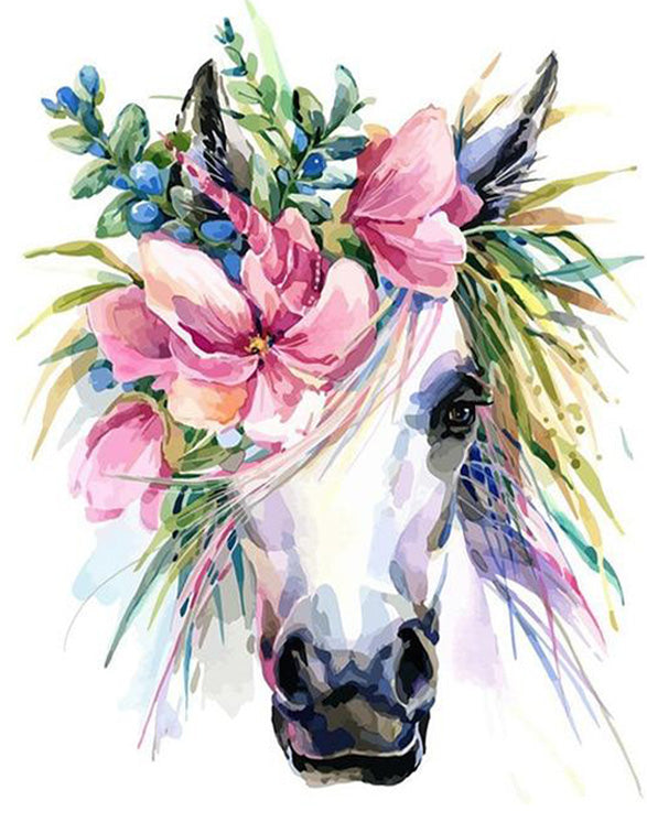 magical unicorn painting