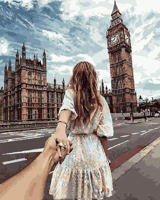 Romantic stroll london