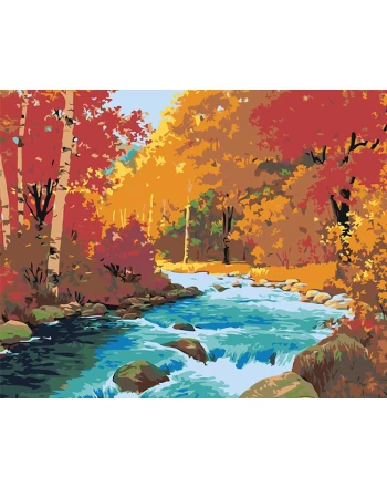 Personalized Paint by Number Art - It's Always Autumn