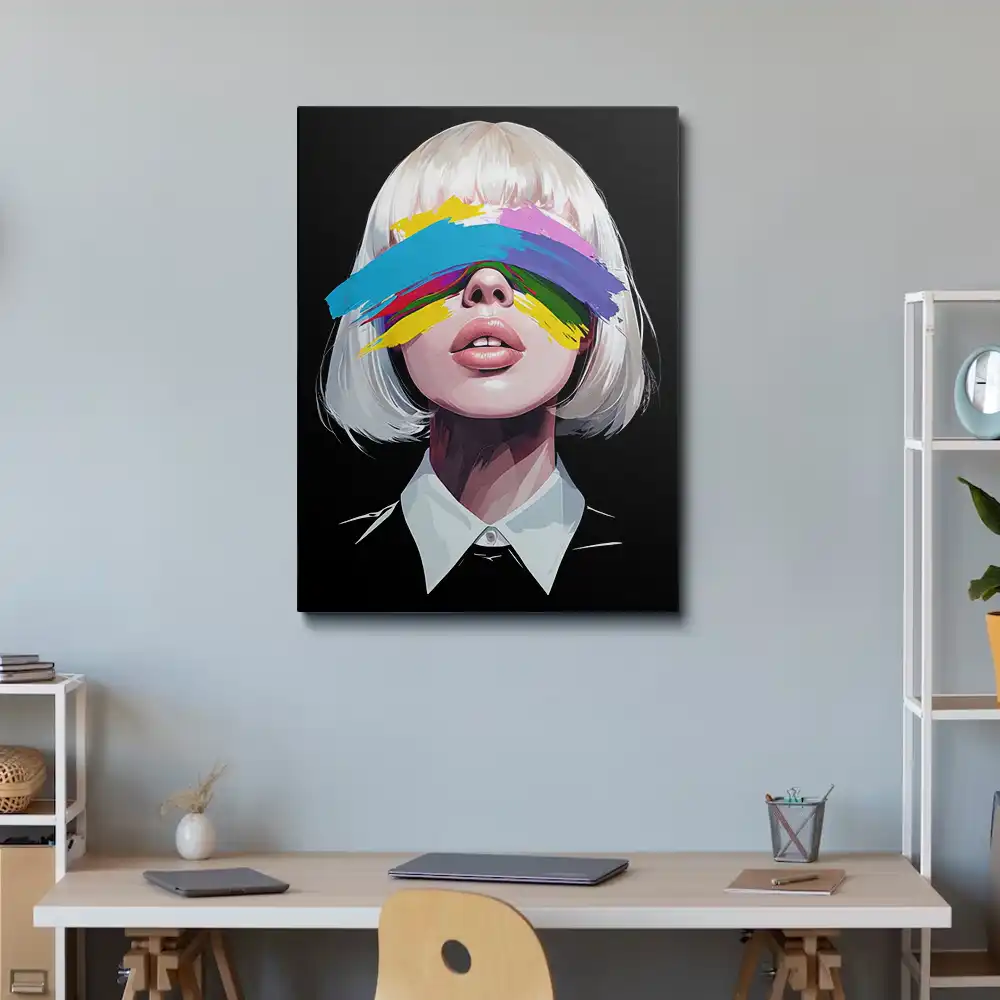 Colorful Abstract Blindfolded