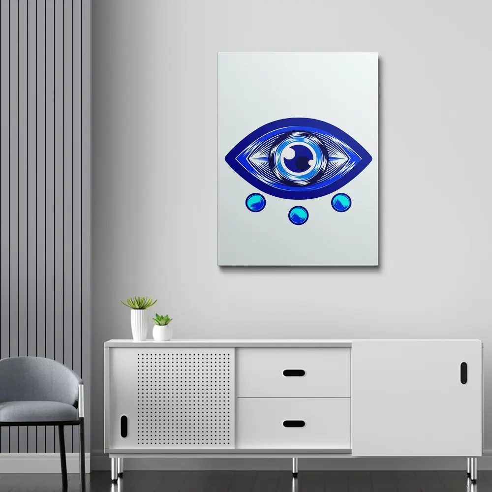 Evil eye painting