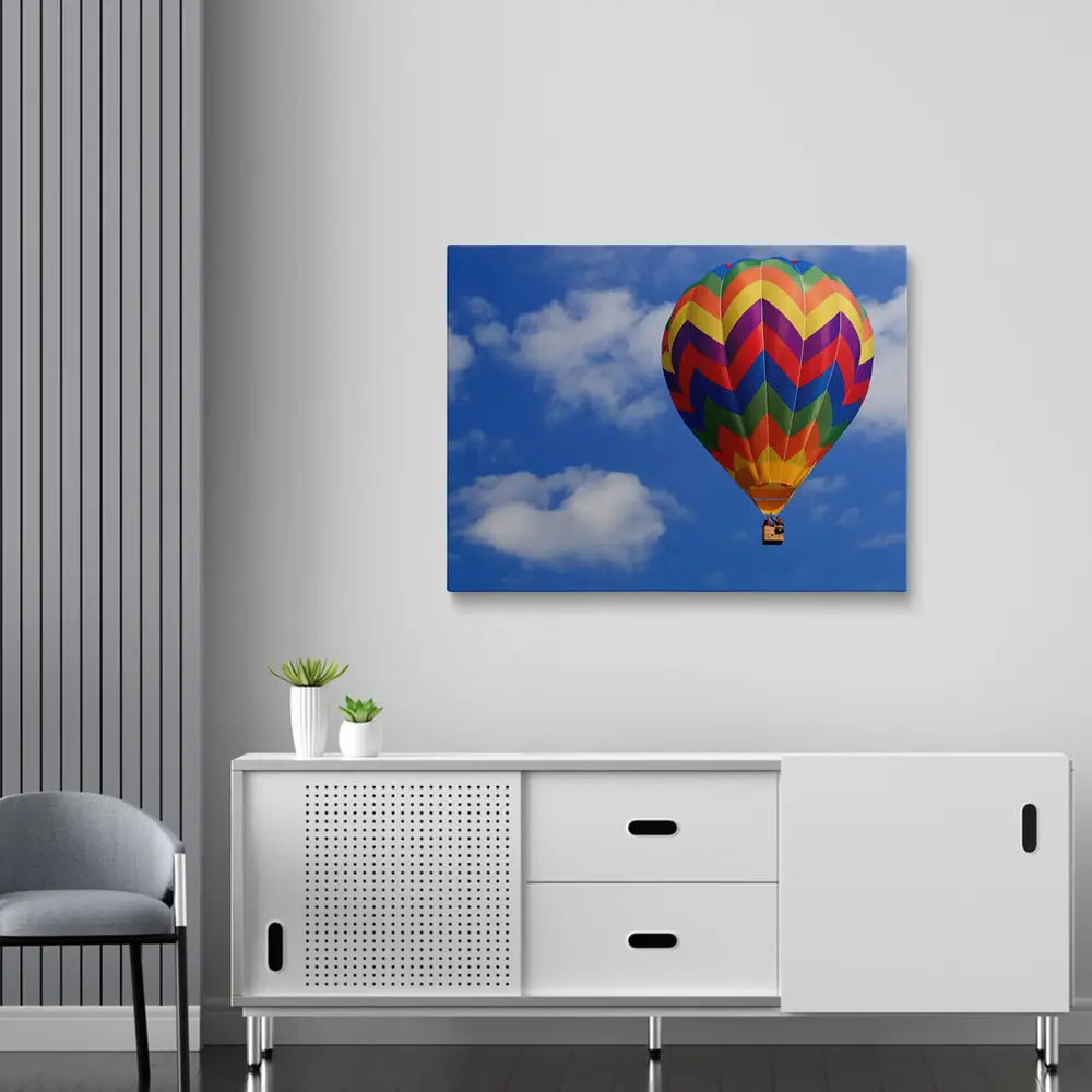 Hot air balloon painting