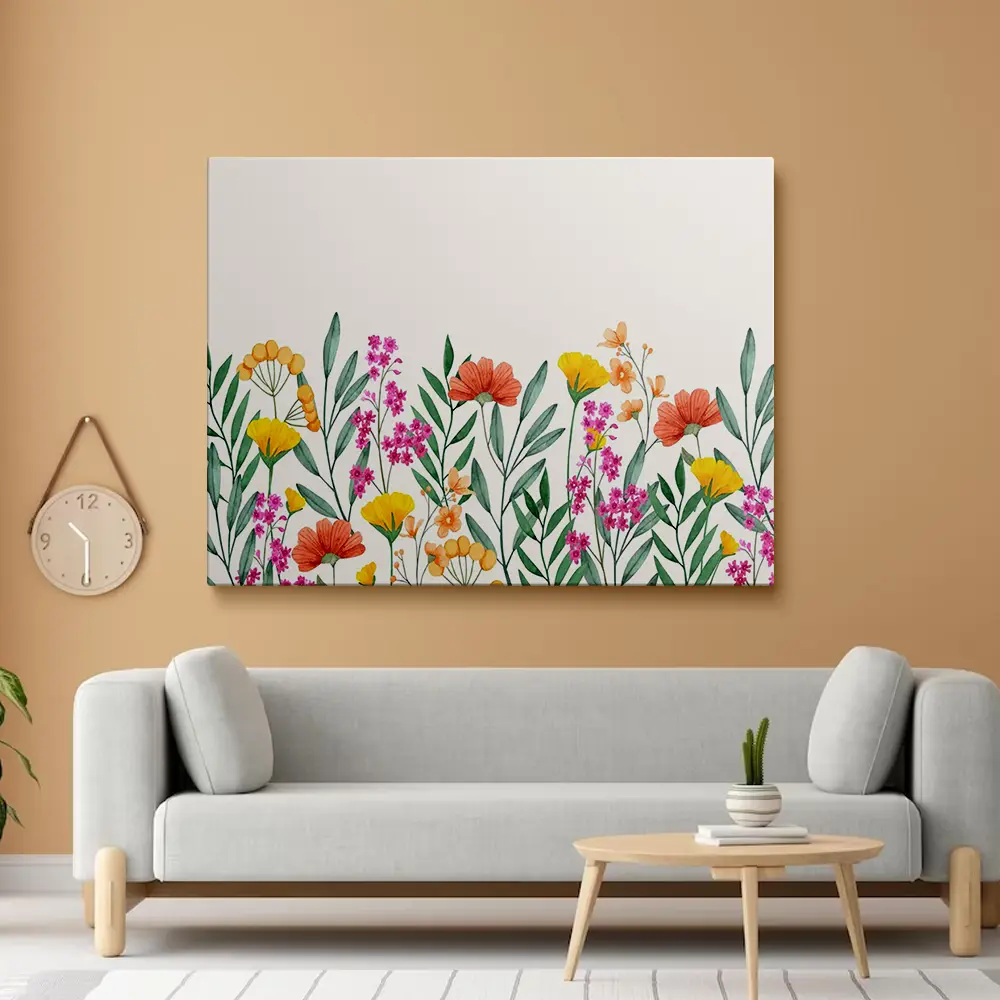 Wildflower Painting | Art Of Paint By Numbers