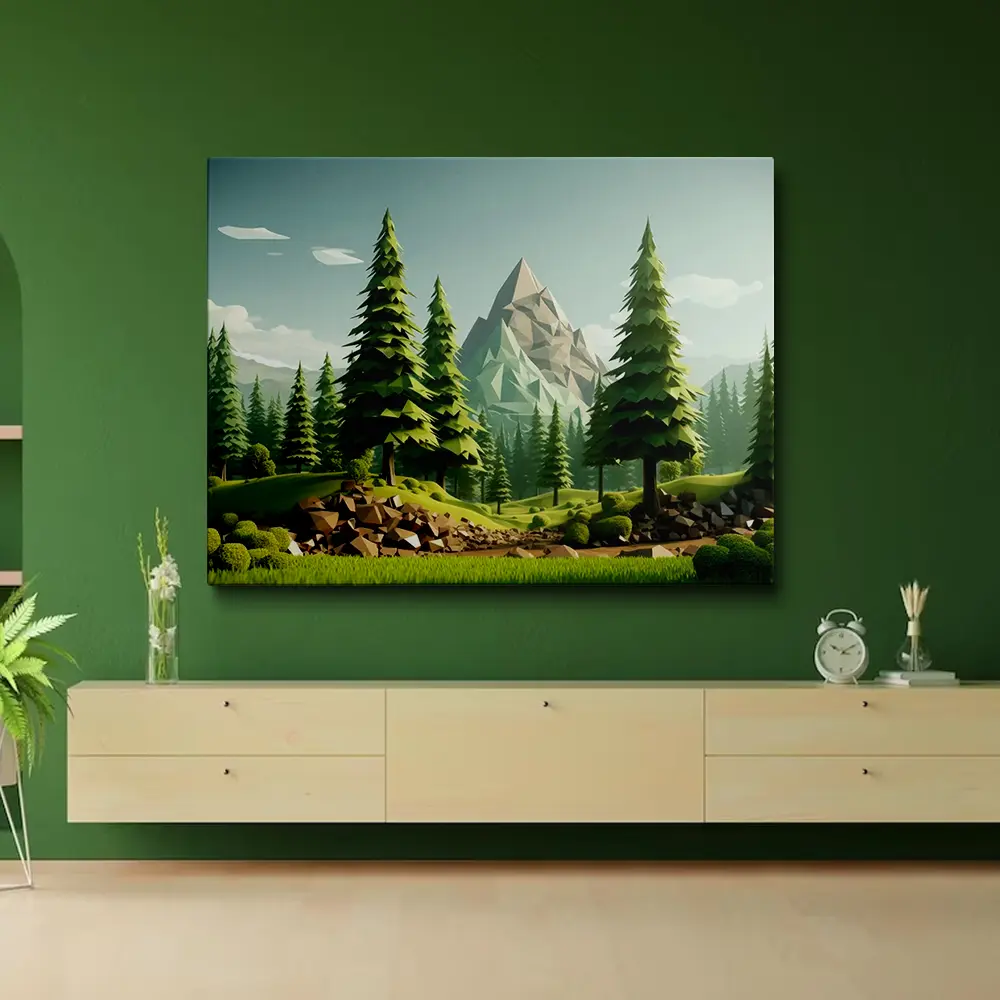 Painting forest