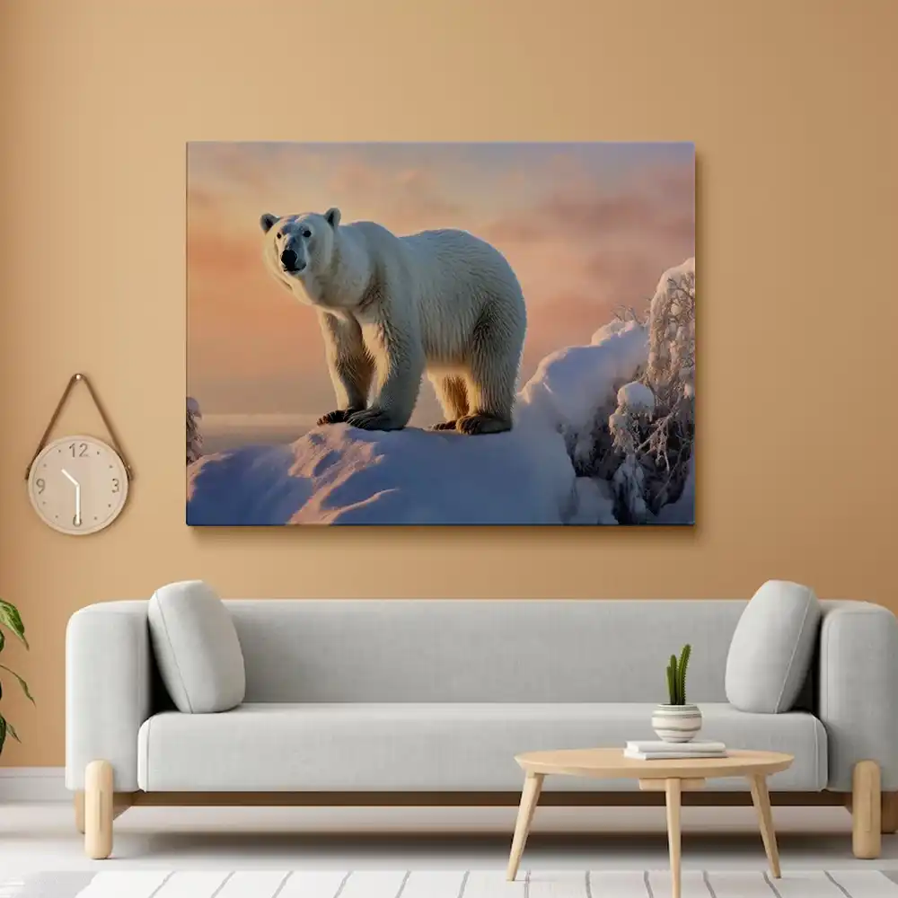 Bear mountain painting
