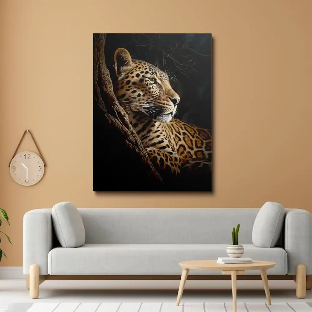 Cheetah painting
