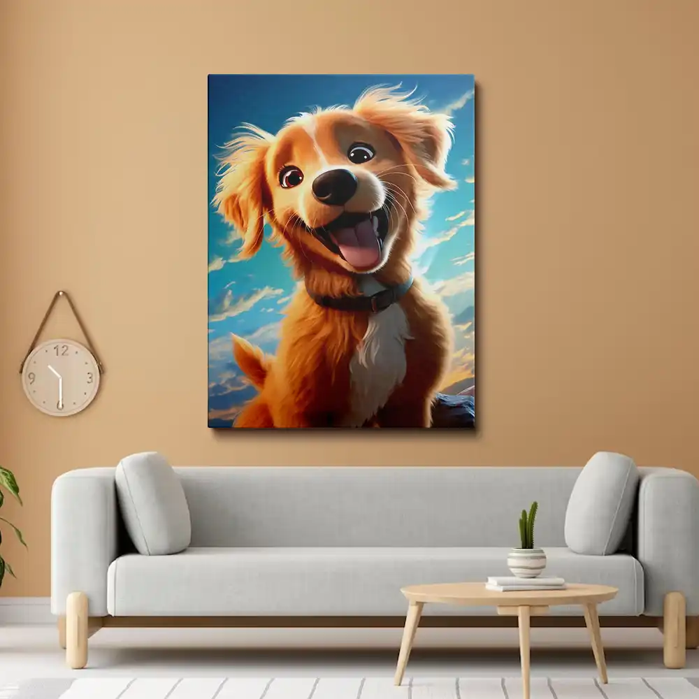 Dogs painting