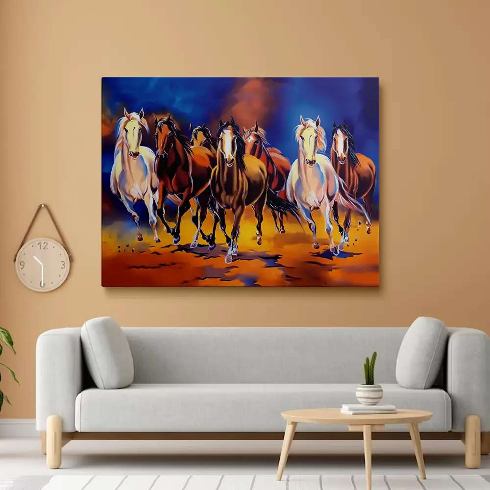Indian horse painting