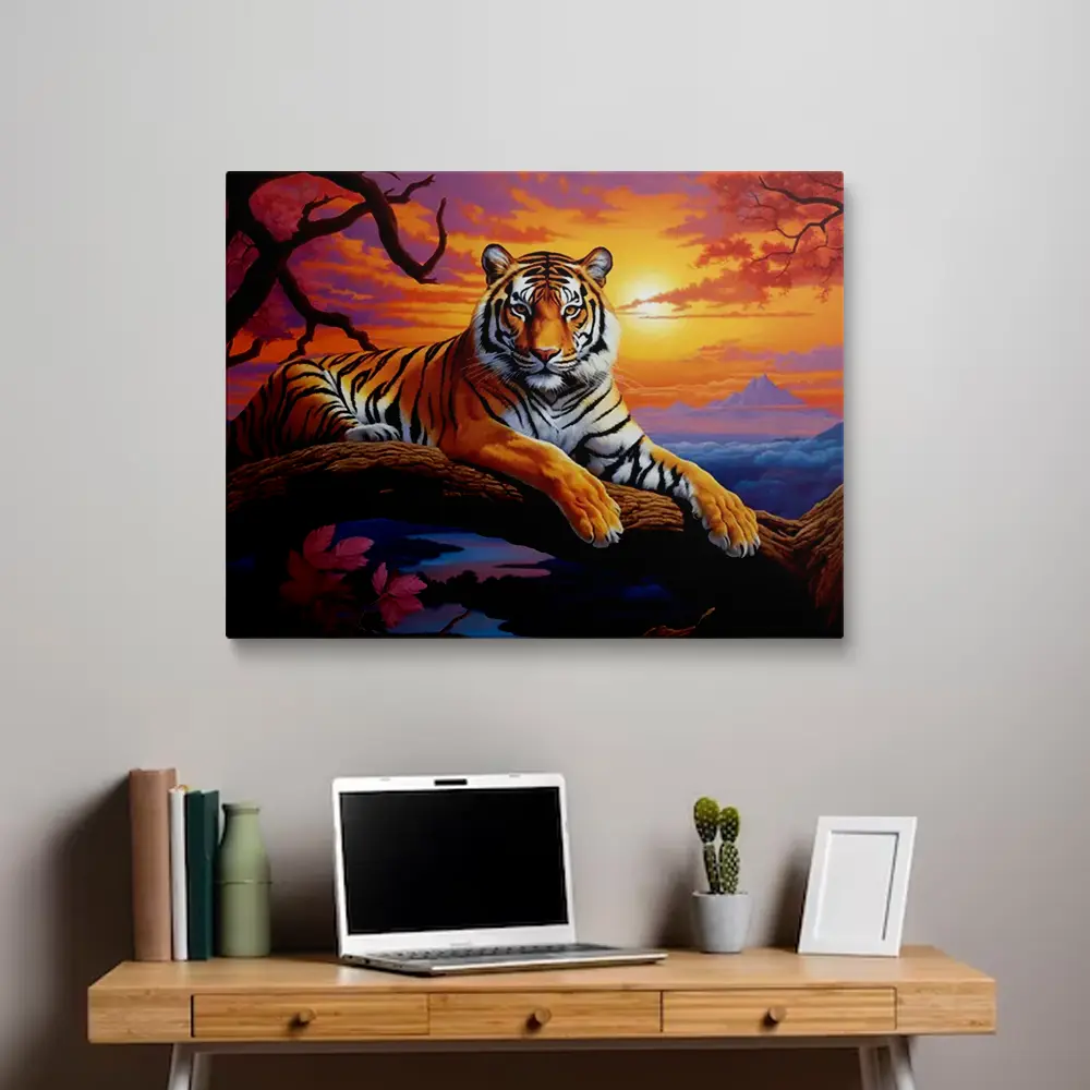 Awe-inspiring tiger