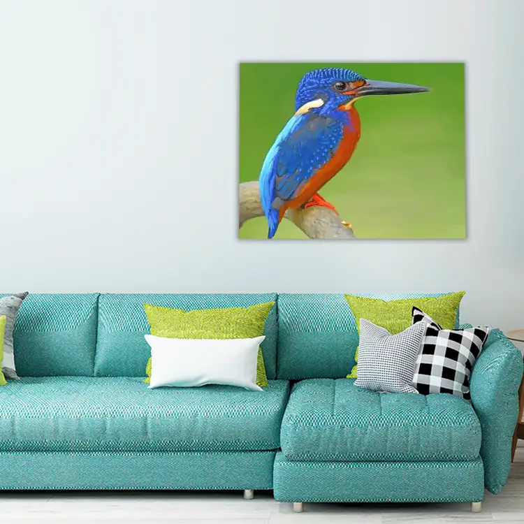 Blue kingfisher