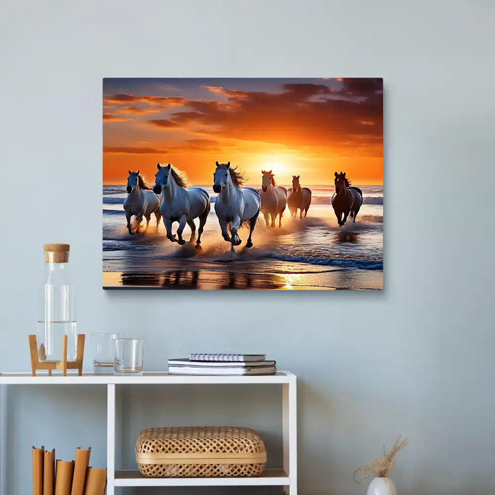 Horse race art