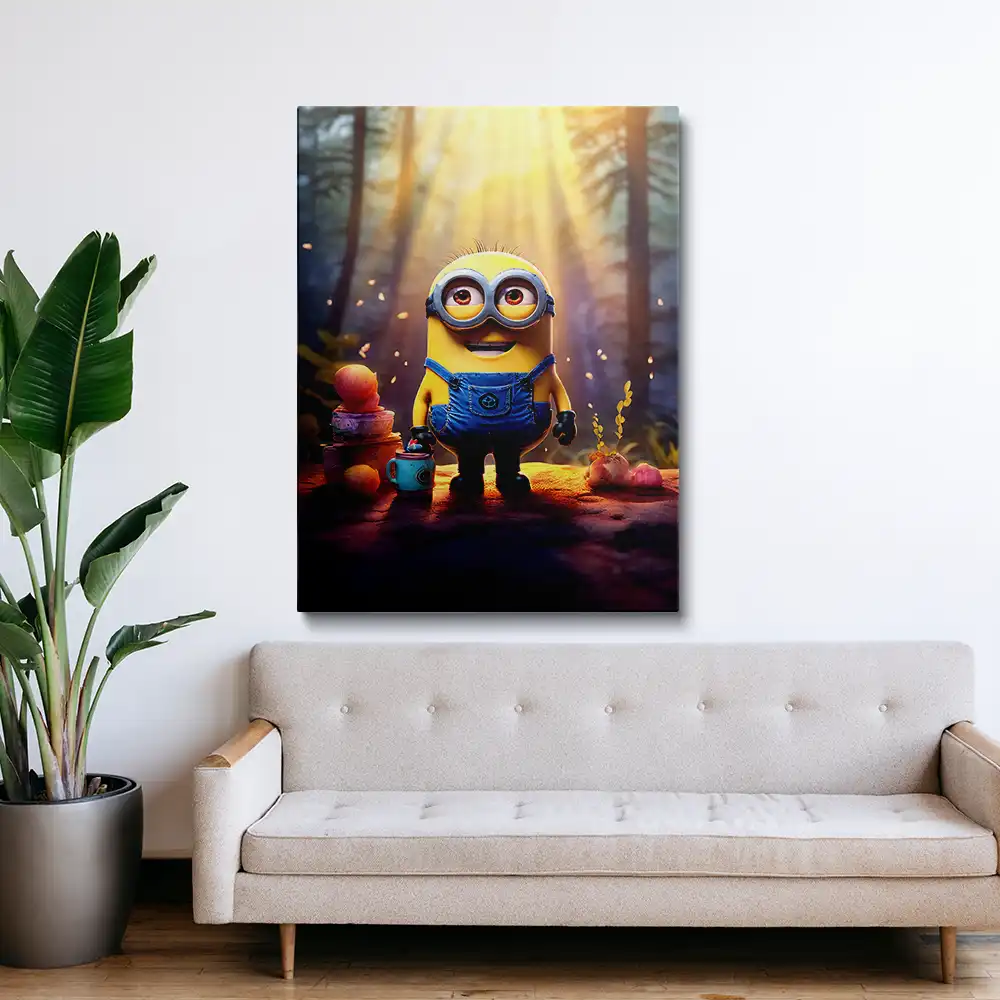 3 Painting of minion