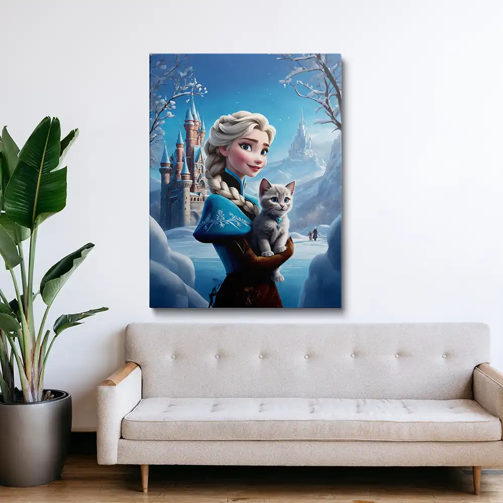 3 Frozen painting