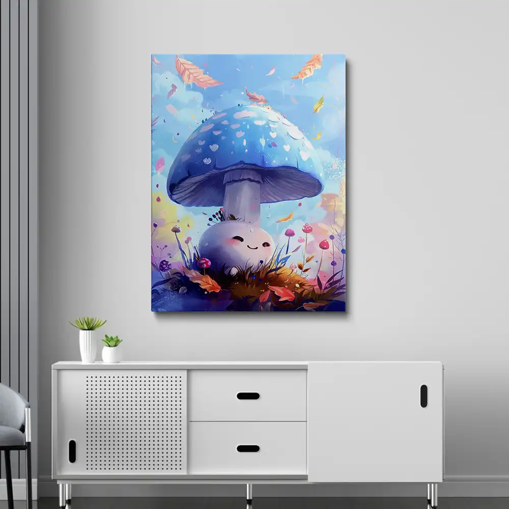 3 Cute little mushroom