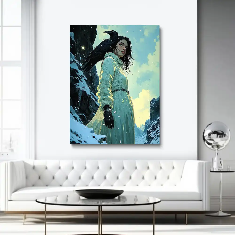 3 A mysterious woman in frost