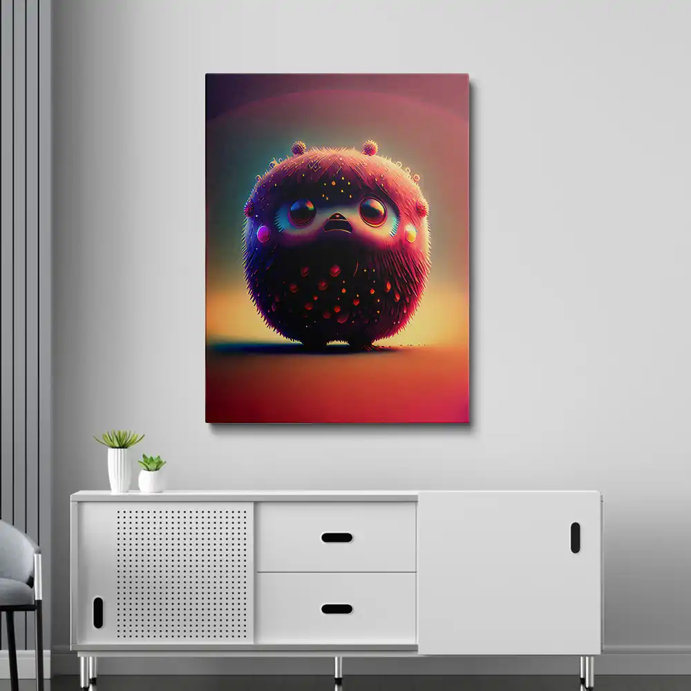 3 Cute creatures in every color