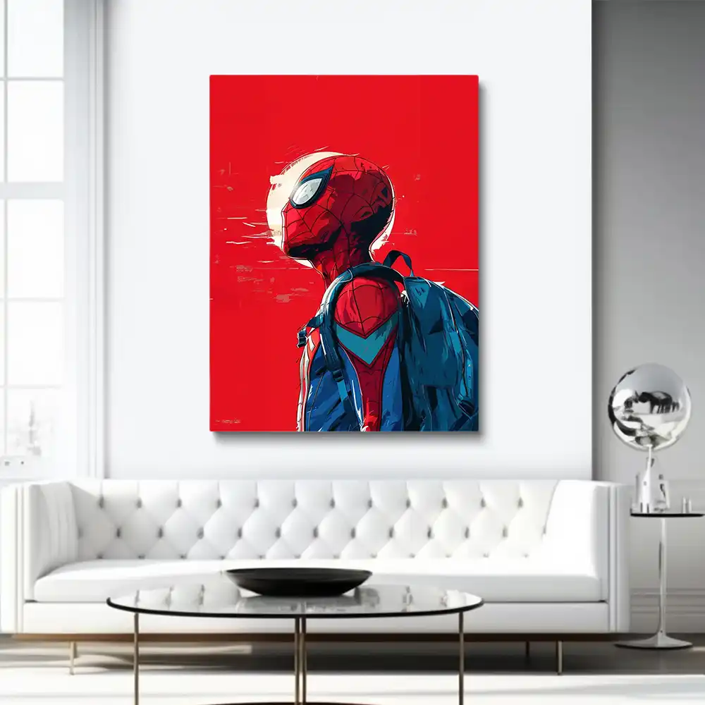 3 Spider-man painting