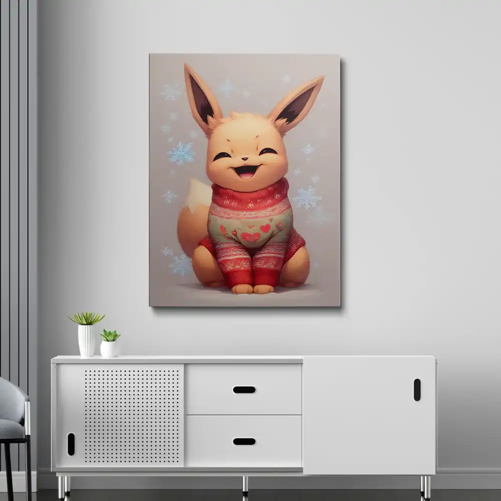 3 Cozy Eevee in the cold