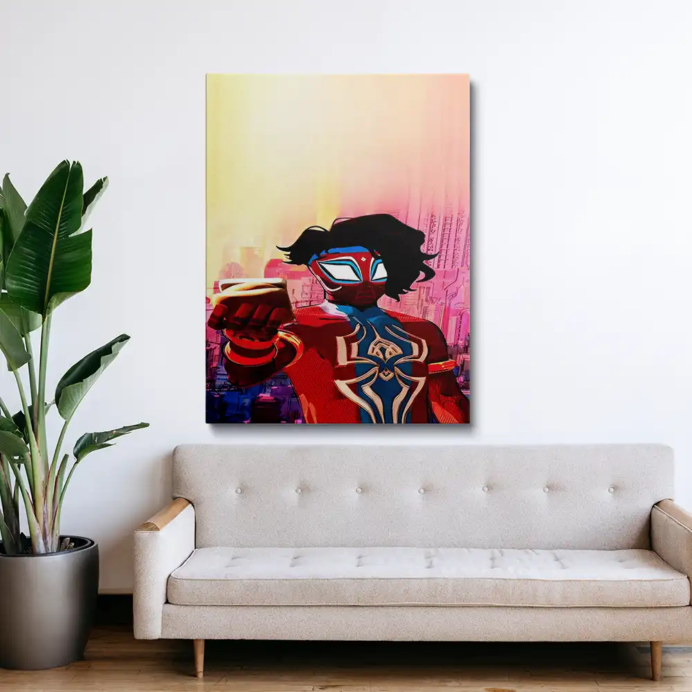 3 Indian Spider-Man painting