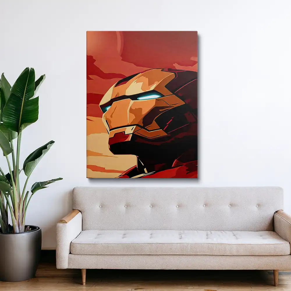 3 Iron man painting