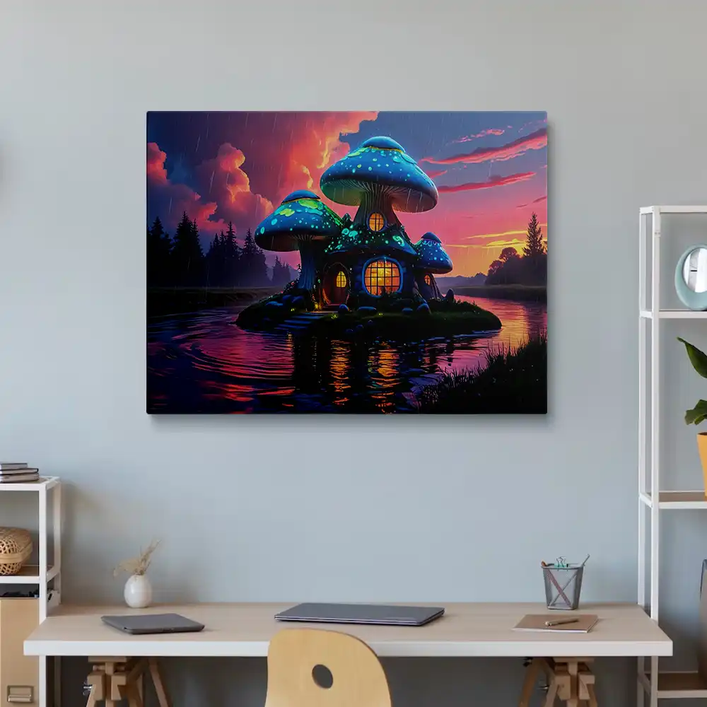 3 Enchanted mushroom house