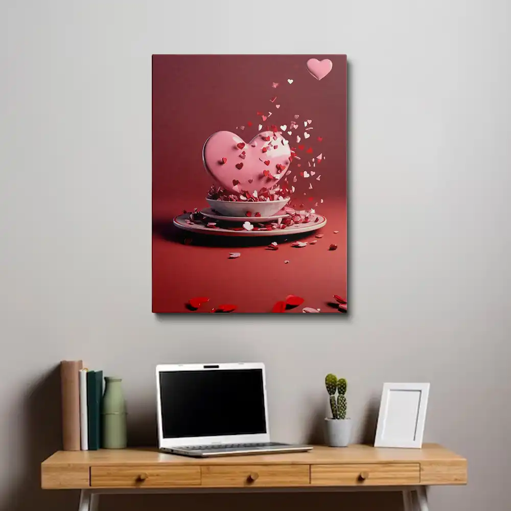 3 Small heart shapes