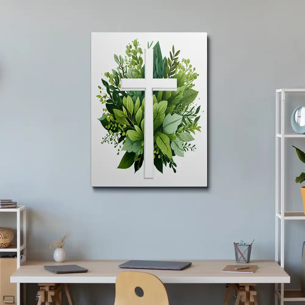 Vibrant green foliage