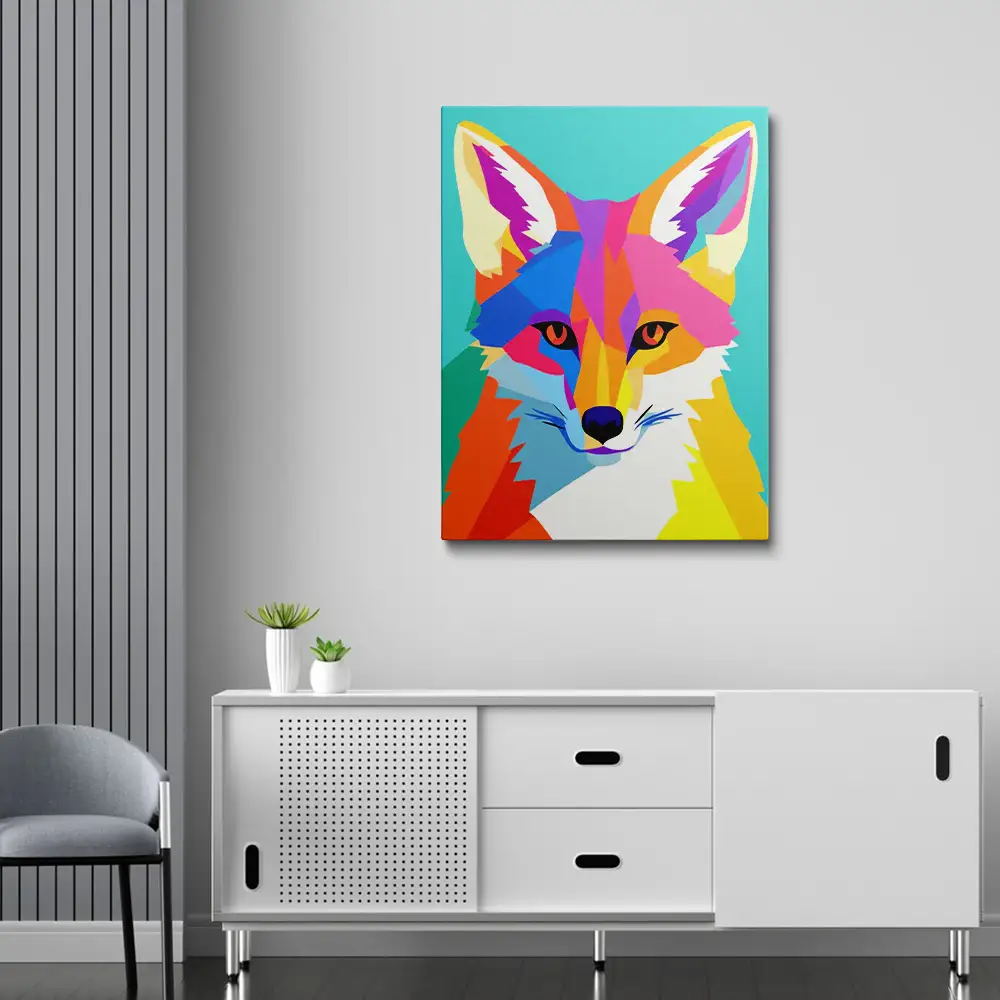 Abstract fox